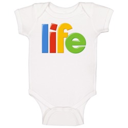Life Logo Greatest Cereal Of All Time Breakfast Fan Foodie Baby One Pi