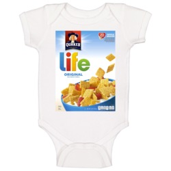 Life Box Greatest Cereal Of All Time Breakfast Fan Foodie Baby One Pie