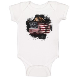 G Herbo Album Flag Fan Baby One Piece