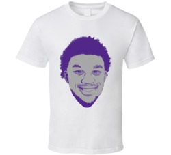 Xavier Sneed Kansas State College Basketball Player Big Head Fan T Shi