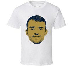 John Mooney Notre Dame College Basketball Player Big Head Fan T Shirt