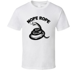 Nope Rope Snake Funny Animal Name T Shirt