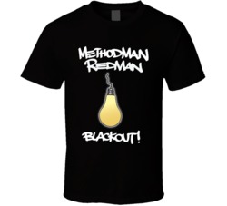 Methodman Redman Blackout Retro T Shirt