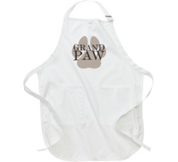 Grandpaw Cute Dog Owner Grandfather Apron