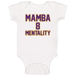 Mamba Mentality 8 Baby One Piece