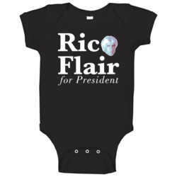 Ric Flair For President Baby One Piece