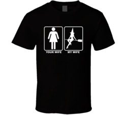 Your Wife My Wife Sexy Witch Funny T Shirt