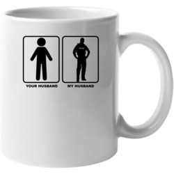 Your Husband My Husband Police Officer Mug