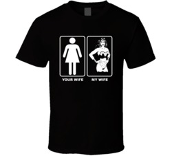 Your Wife My Retro Wonder Woman T Shirt