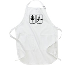 Your Wife My Wife Sexy Witch Apron