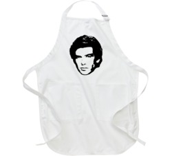 Remington Steele Pierce Brosnan 80s Tv Show Character Fan Apron
