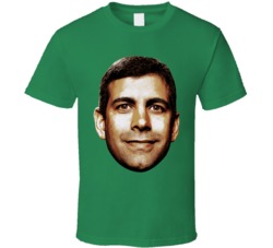 Brad Stevens Boston Basketball Coach Big Head Fan T Shirt