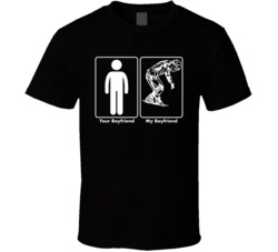 Your Boyfriend My Boyfriend Aggressive Inline Skating Sport T Shirt
