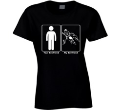 Your Boyfriend My Boyfriend Bjj Brazillian Jiu Jitsu Sport Ladies T Sh
