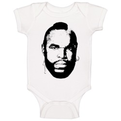 Mr T Sgt Bosco Ba Baracus The A Team 80s Tv Show Character Fan Baby On