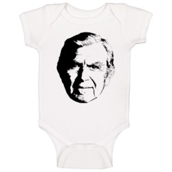 Ben Matlock Andy Griffith 80s Tv Show Character Fan Baby One Piece