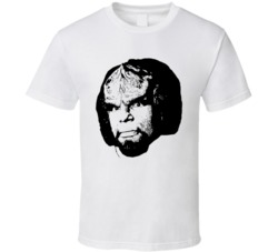 Worf Star Trek Michael Dorn 80s Tv Show Character Fan T Shirt