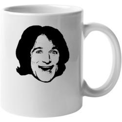 Mork & Mindy Robin Williams 80s Tv Show Character Fan Mug