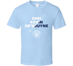 Ohh Kevin De Bruyne Goal Manchester Football Soccer Fan T Shirt