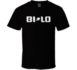 Bi Lo Grocery Store Logo Vintage Grunge Look T Shirt