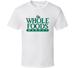 Whole Foods Market Grocery Store Company Logo T Shirt