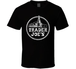 Trader Joe's Grocery Store Company Logo Vintage Grunge Look T Shi