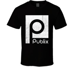 Publix Grocery Store Logo Vintage Grunge Look T Shirt