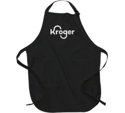 Kroger Grocery Store Logo Vintage Grunge Look Apron