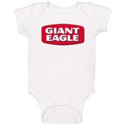 Giant Eagle Grocery Store Company Logo Baby One Piece