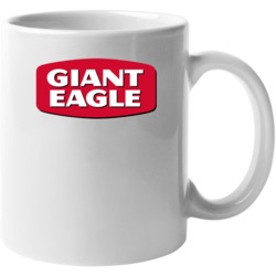 Giant Eagle Grocery Store Company Logo Mug