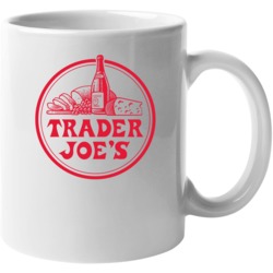 Trader Joe's Grocery Store Company Logo Mug