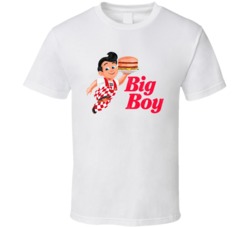 Big Boy Burger Retro Restaurant Logo Poster T Shirt