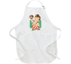 Big Boy Burger Retro Restaurant Logo Poster Foodie Fan Apron