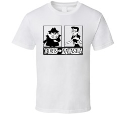 Retro Boris And Natasha Comic Cartoon T Shirt