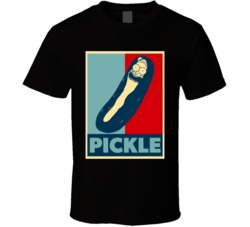 Pickle Rick And Morty Funny Hope Poster T Shirt