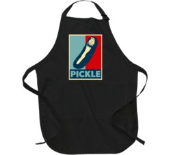 Pickle Rick And Morty Funny Hope Poster Apron