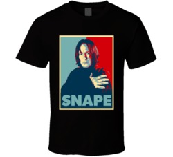 Severus Snape Harry Potter Hope Poster T Shirt