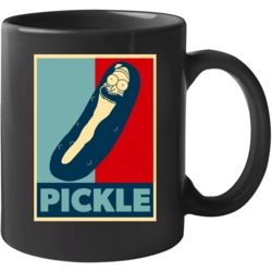 Pickle Rick And Morty Funny Hope Poster Mug