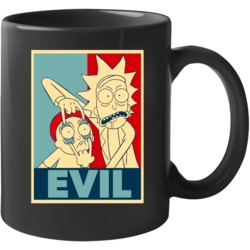 Rick And Morty Evil Cartoon Hope Poster Style Mug
