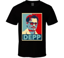 Johnny Depp Hope Movie Star T Shirt