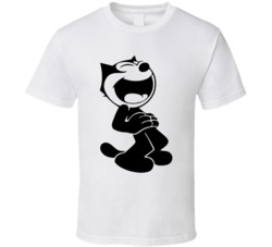 Felix The Cat Vintage Cartoon T Shirt