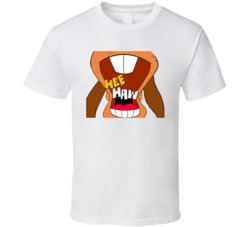 Hee Haw Vintage Cartoon Grunge Worn Look T Shirt