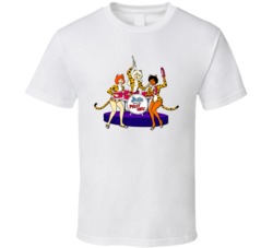 Josie And The Pussy Cats Vintage Cartoon T Shirt