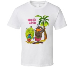 Magilla Gorilla Vintage Cartoon Grunge Worn Look T Shirt