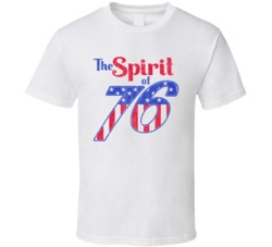 The Spirit Of 76 Logo Usa Poster Patriotic T Shirt