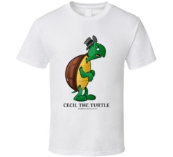 Cecil The Turtle Rabbits Run Retro Cartoon T Shirt