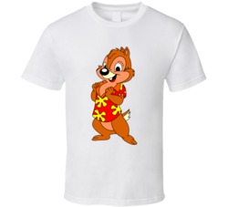 Chip And Dale Retro Cartoon T Shirt