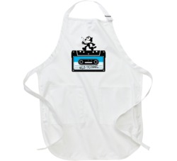 Felix The Cat Old School Mixtape Cartoon Retro Apron