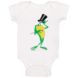 Looney Tunes Michigan J Frog Retro Cartoon Baby One Piece
