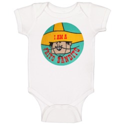 I Am A Frito Bandito Chips Cartoon Retro Baby One Piece